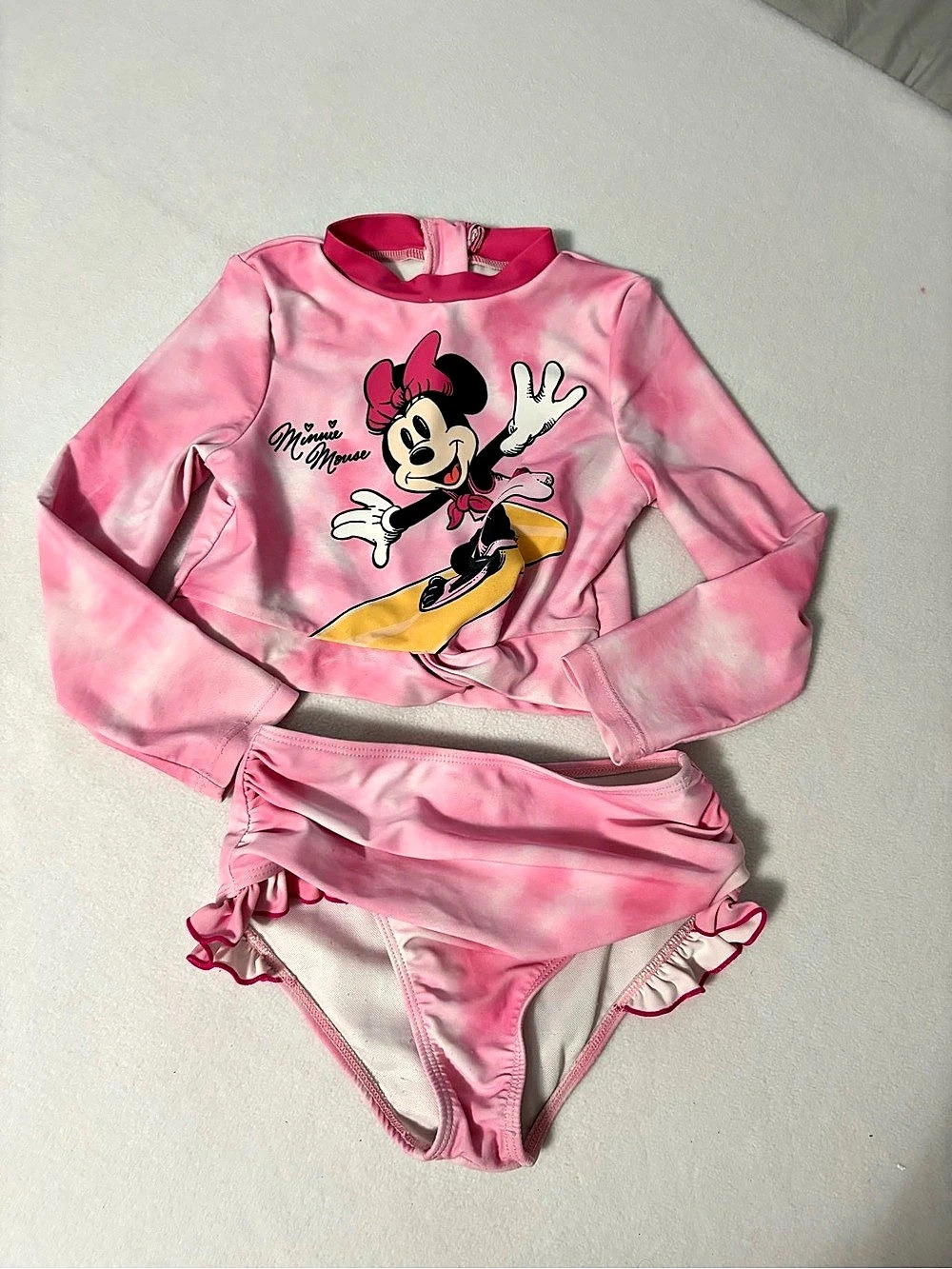 Disney Minnie Mouse Tie-Dye Bikini Girls 5-6Y